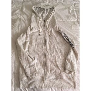 NWT Calvin Klein tunic zip up